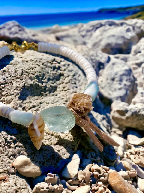 Bransoletka z muszli Morska Bryza