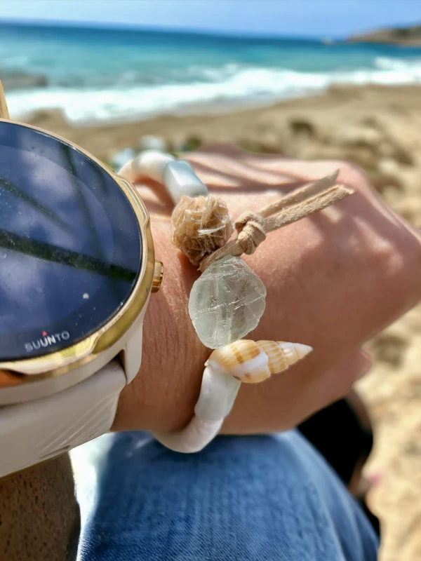 Bransoletka z muszli Morska Bryza