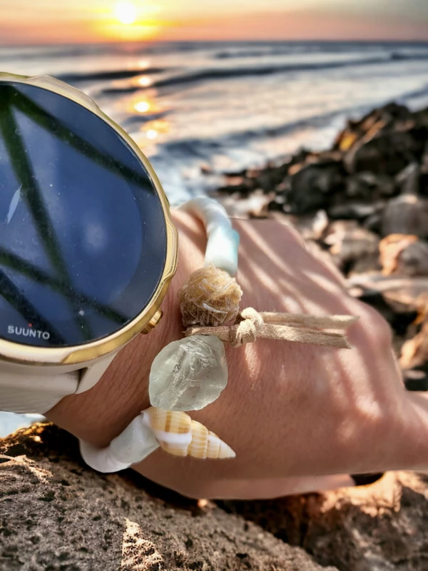 Bransoletka z muszli Morska Bryza