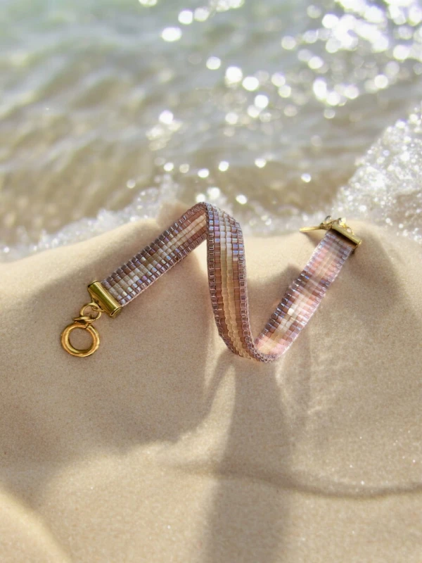 Bransoletka tkana Wydmy