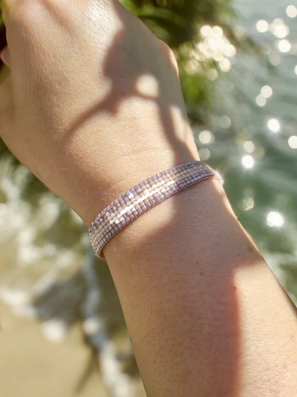 Bransoletka tkana Wydmy