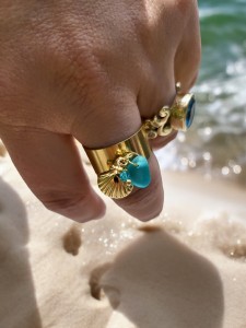 Morski pierścionek Lucky Edycja Limitowana