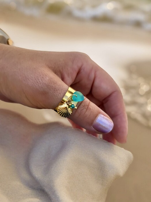 Morski pierścionek Lucky Edycja Limitowana