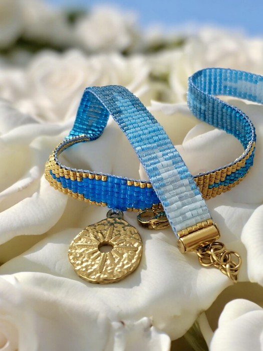 Choker tkany Greckie Wyspy