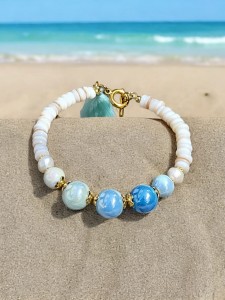 Bransoletka z perłami Bryza