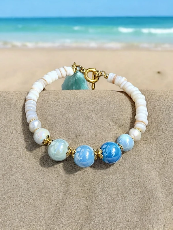 Bransoletka z perłami Bryza