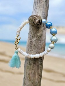 Bransoletka z perłami Bryza