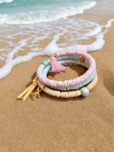 Bransoletka trzyrzędowa Lato