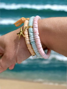 Bransoletka trzyrzędowa Lato