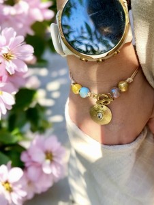 Bransoletka sznurkowa z zawieszką Dusza