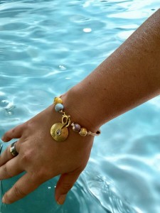 Bransoletka sznurkowa z zawieszką Dusza