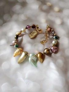 Bransoletka z Masą Perłową „Zorza”